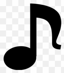 Musical Note Sign Vector Graphics - Shape Of Notes Emoji