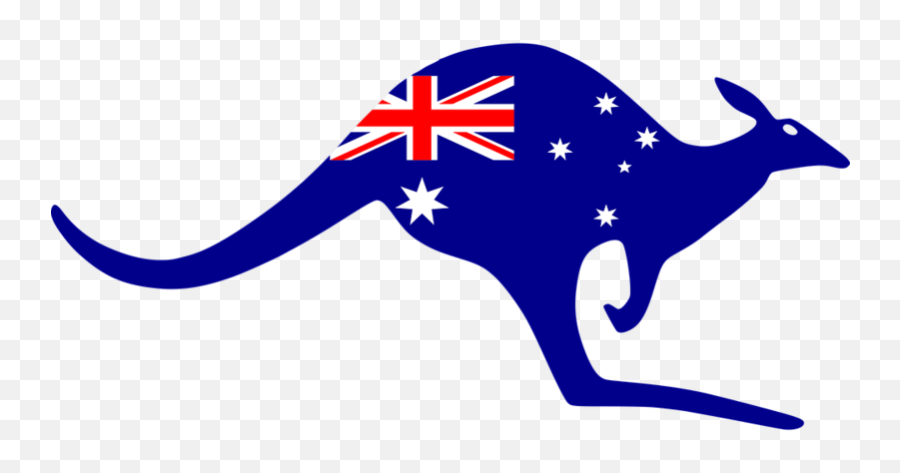 Download Free Png Australia Kangaroo Symbol - Kangaroo Logo Australia Flag Emoji,Kangaroo Emoji