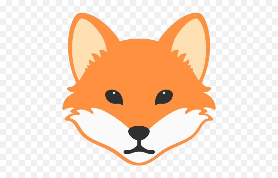 Fox Emoji - Fox Face Png,Fox Emoji