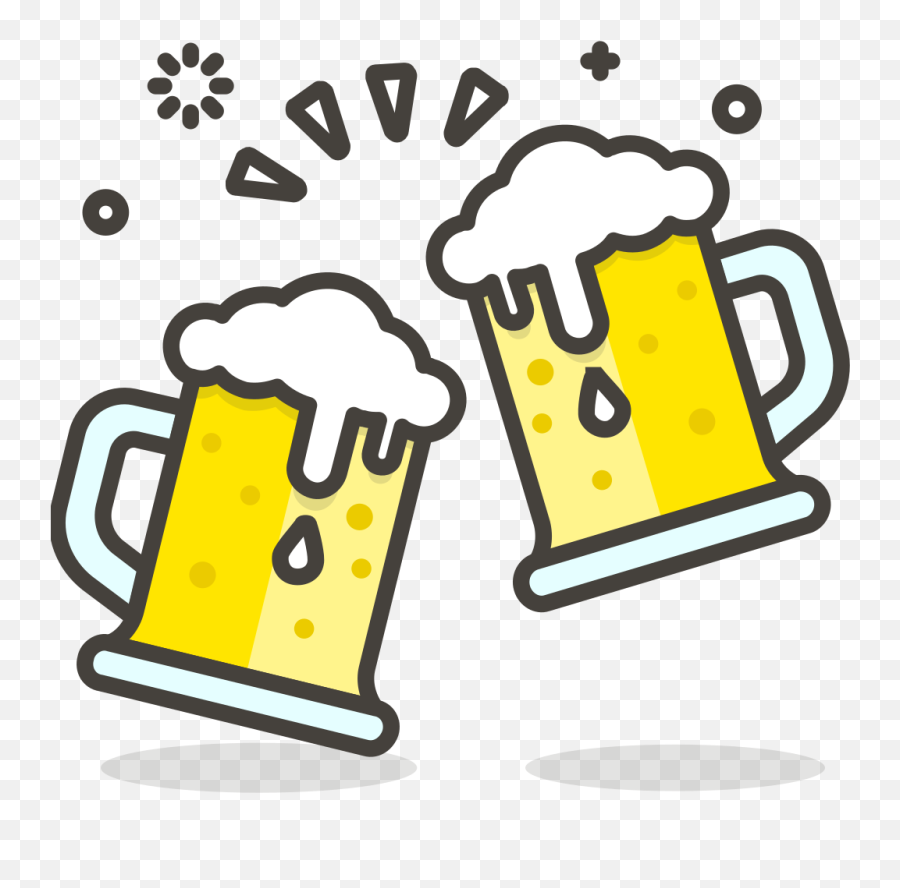 578 - Clinking Beer Mugs Emoji,Coffee Cup Emoji