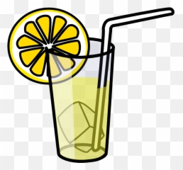 Drinking Lemonade Clipart - Art Emoji