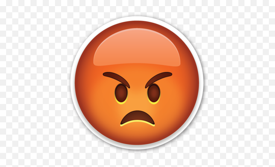 Abraham Zebary - Angry Face Emoji,Iemoji