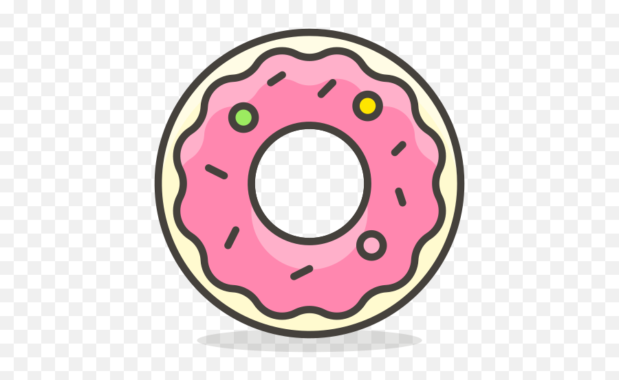 Doughnut Free Icon Of 780 Free Vector Emoji - Icono Dona,Doughnut Emoji