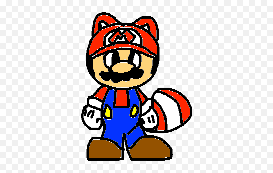 Super Mario Power Ups - Cartoon Emoji,Racoon Emoji