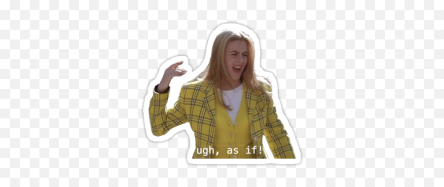 Download Free Png Clueless Stickers By Jessie9939 - Transparent Cher Clueless Png Emoji,Clueless Emoji