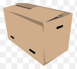 Vector Clip Art Of Closed Carrying Cardboard Box Free Svg - Box Clip Art Emoji,Cardboard Box Emoji