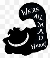 Library Of Cheshire Cat Skull Png - Alice In Wonderland Svg Free Emoji,Cheshire Cat Emoji