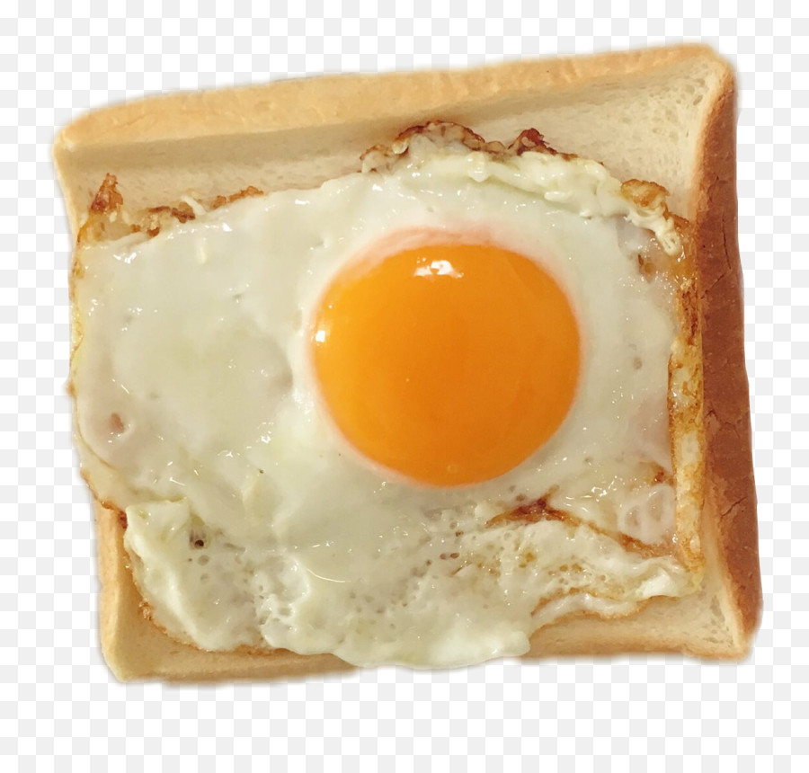 Toast Morning Fried Eggs Egg Breakfast - Fried Egg Bread Png Emoji,Fried Egg Emoji