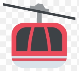 Aerial Tramway Emoji Clipart - Forbidden City