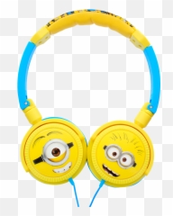 Minions Headphone Googly Eye - hodetelefoner med Emoji