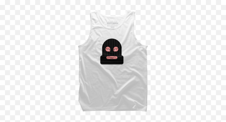 Shop Roplonu0027s Design By Humans Collective Store - Sleeveless Emoji,Robber Emoji