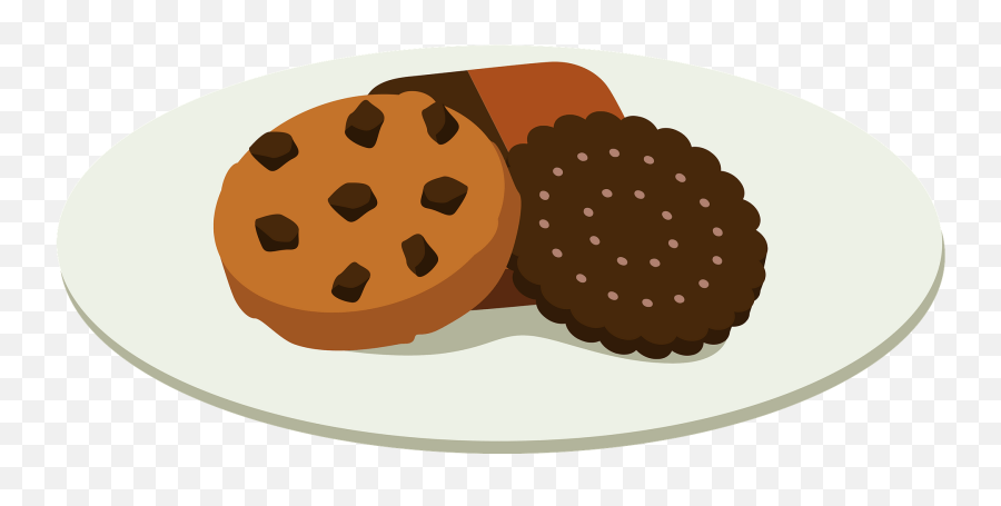 Biscuit Cookies - Cookies On A Plate Clipart Emoji,Biscuit Emoji