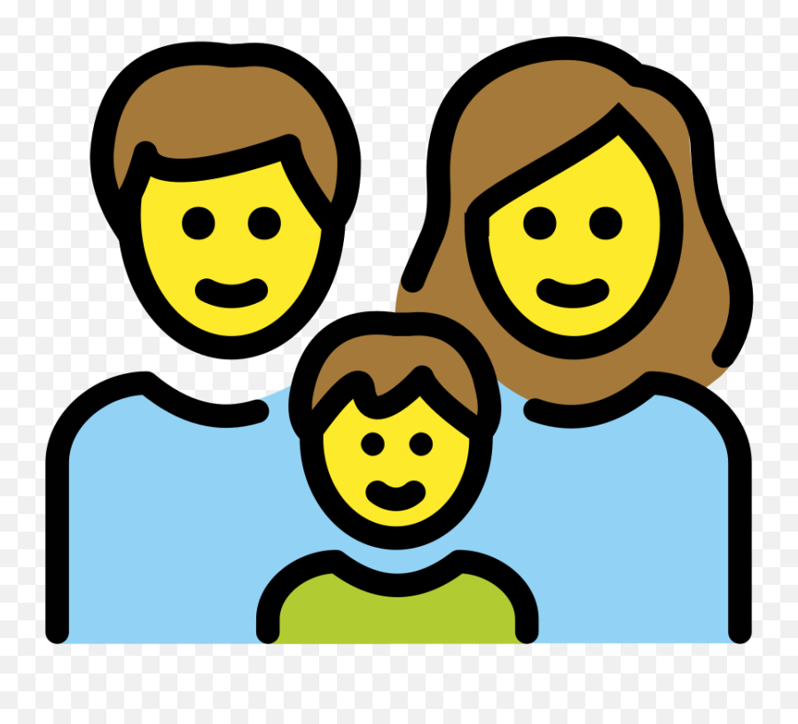 Openmoji - Man Woman Girl Boy Emoji,Emoji Pictures To Color