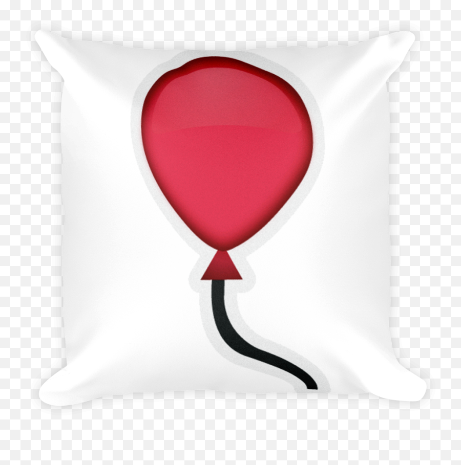 Download Emoji Pillow - Balloon Cushion Full Size Png Balloon,Balloon Emoji Png