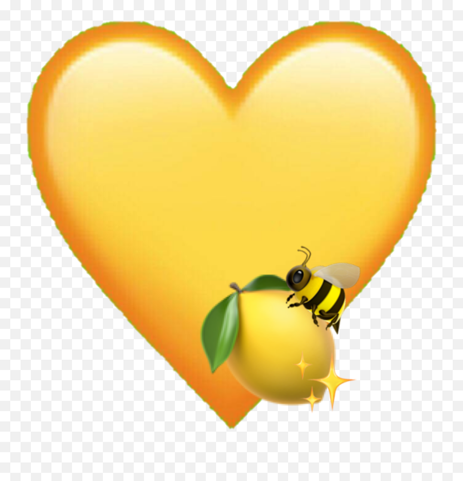Aestheticyellow Bee Lemon Sticker By - Happy Emoji,Emoji Bee