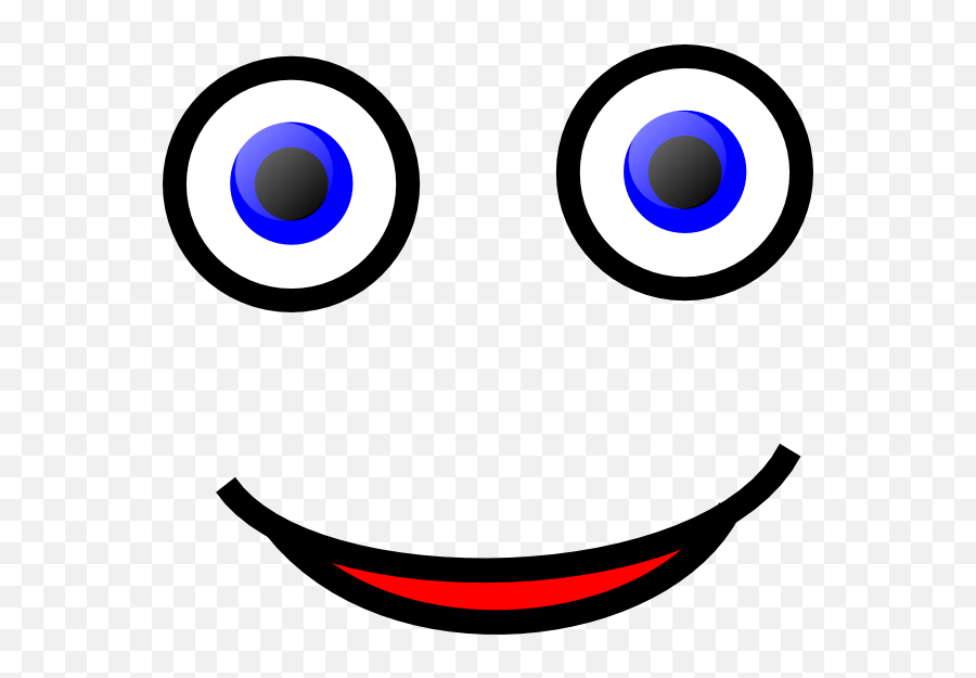 Blank Smiley Clip Art At Clkercom - Vector Clip Art Online Happy Emoji,Blank Emoticon