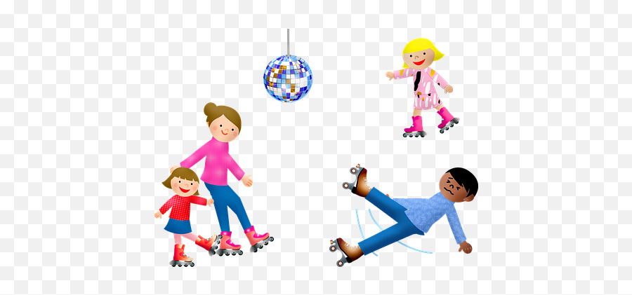 100 Free Afro U0026 Woman Illustrations - Pixabay Roller Skating Cartoon Emoji,Roller Skating Emoticon