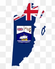 Flag Map Of British Honduras - British Honduras To Belize Emoji,Belize Flag Emoji