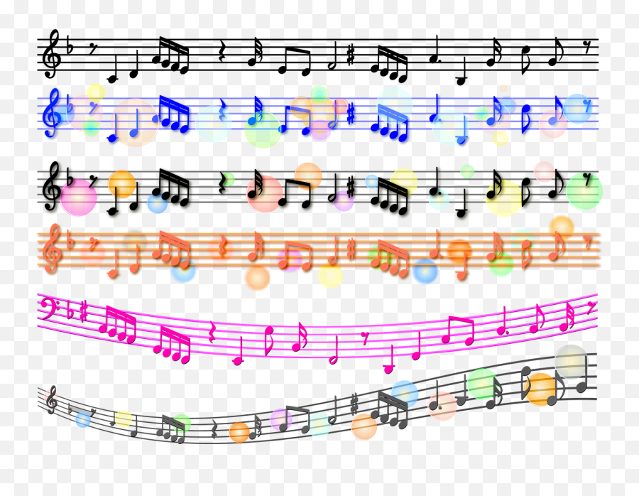 Background Music Note Digital Paper - Musical Note Emoji,Music Note Emojis