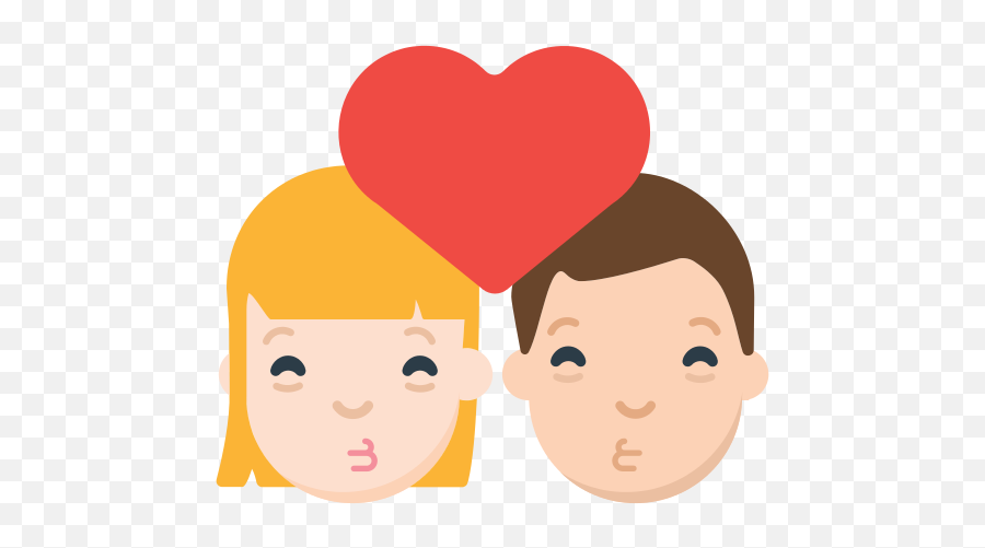 Fxemoji U1f48f - Emoji Png Coppia,In Love Emoji