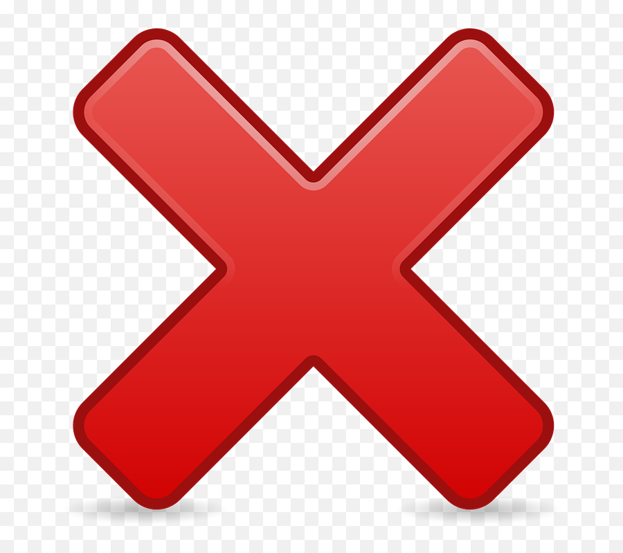 Cancel Icon Icons - Clipart Red X Emoji,Honey Emoji