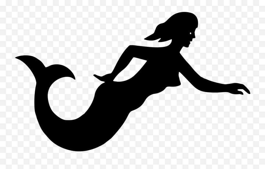 Mermaid Creature Female Fictional Fins - Transparent Mermaid Swimming Clipart Emoji,Little Mermaid Emoji