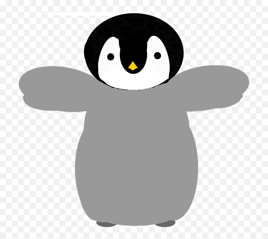 Free Arctic Penguin Vectors - Baby Penguin Clip Art Emoji,Syringe Emoji