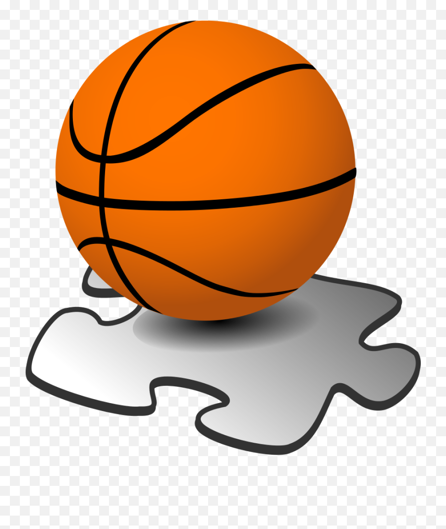 Basketball Stub - Ball Basketball Clipart Png Emoji,Basketball Hoop Emoji