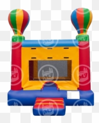 Inflatable Castle Emoji,House And Balloons Emoji