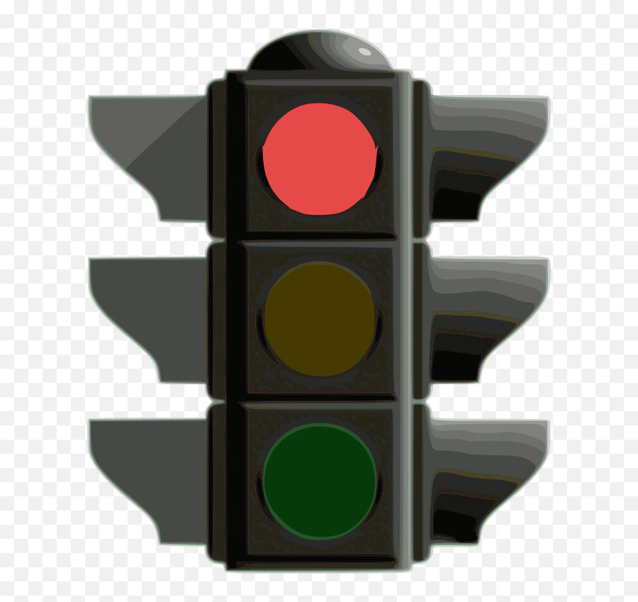 Red Traffic Signal - Red Traffic Light Png Emoji,Traffic Light Emoji