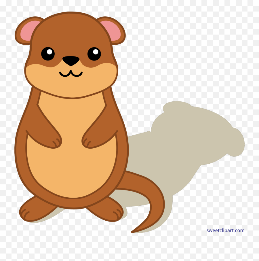 Groundhog Clipart Otter Picture - Groundhog Clipart Emoji,Otter Emoji
