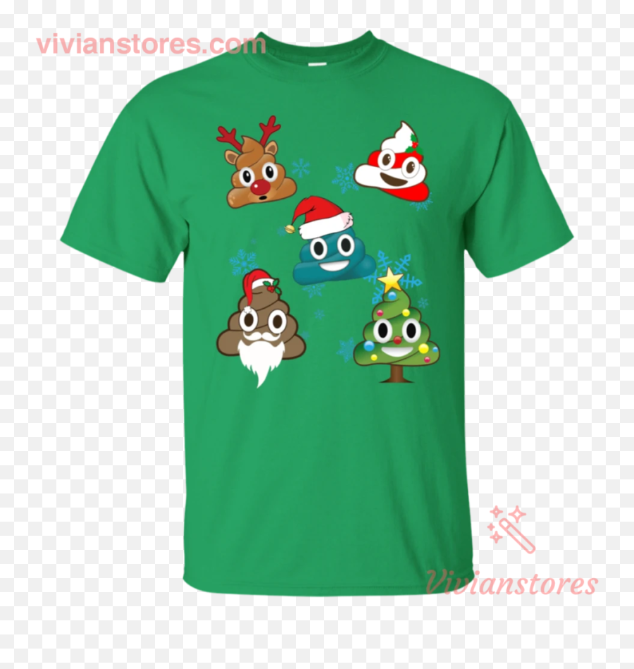 Funny Christmas Poop Emoji T - Christmas Day,T Emoji
