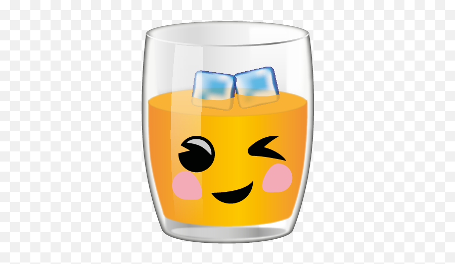 Emoji - Pint Glass,Tumbler Glass Emoji