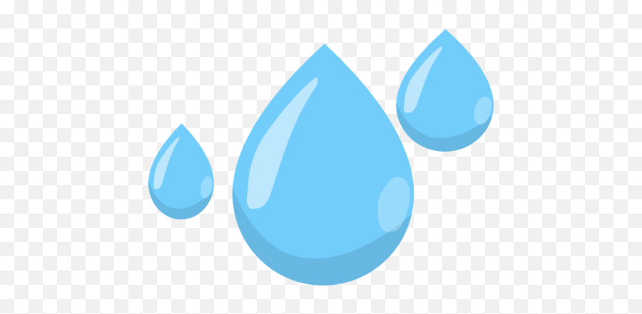 Raindrop Emoji Png Picture - Rain Drop With Transparent Background,Raindrop Emoji