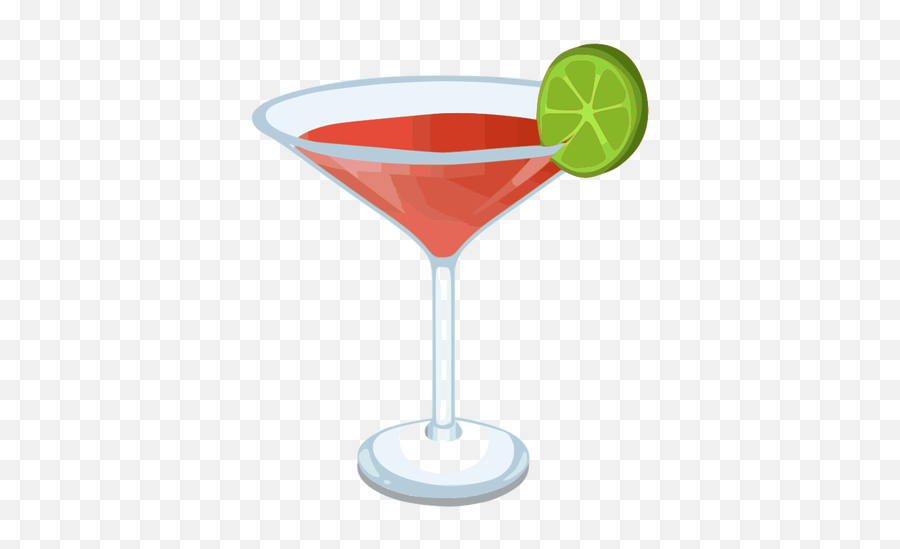 Cocktail Vector Afbeelding - Transparent Background Cocktail Clipart Emoji,Cocktail Sunrise Emoji