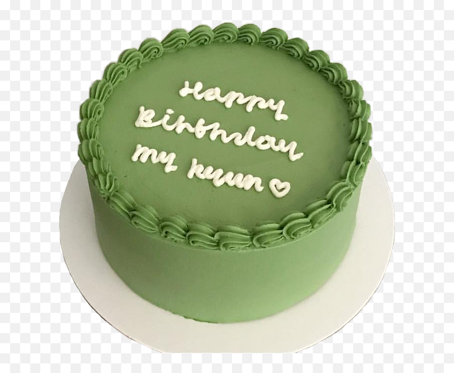 Popular And Trending Birthdaycake Stickers On Picsart - Aesthetic Green Birthday Cake Emoji,Emoji Birthday Cake