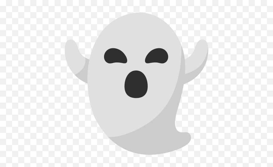 Fileemoji U1f47bsvg - Wiktionary Ghost Emoji Transparent Background,Skull Emoji Png