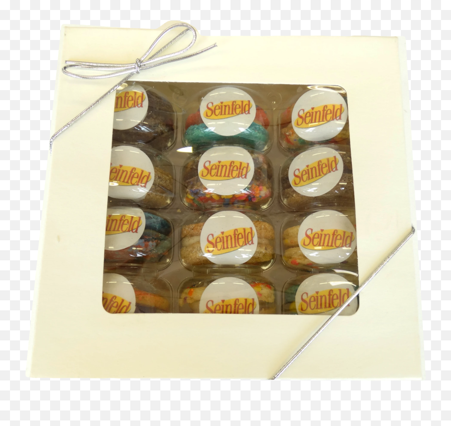 Custom Cookie Sandwich Gift Box U2013 Wwwbrookiescookiesnyccom - Seinfeld Emoji,Seinfeld Emoji