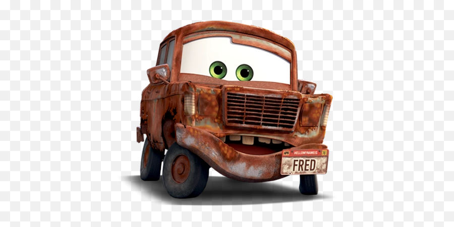 Fred Cars Disney Wiki Fandom - Disney Cars Fred Emoji,Rust Emoji
