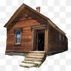 house cabin cabinwithsteps cabinwithchimney freetoedit - Bodie State Historic Park Emoji