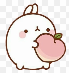 Molang Transparent Bunny Picture - Bunny Kawaii Png Emoji,Giggling Emoticons