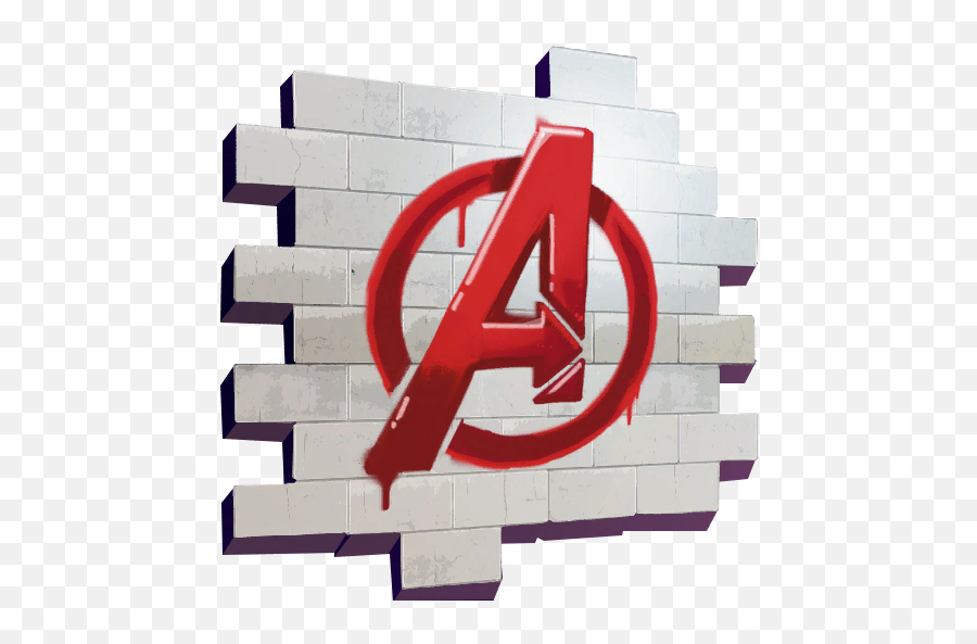Marvel Avengers Logo Spray Fortnite Cosmetic Endgame - Fire Vs Ice Fortnite Spray Emoji,Avengers Emojis