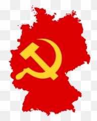Flag Png And Vectors For Free Download - Communist Germany Map Emoji