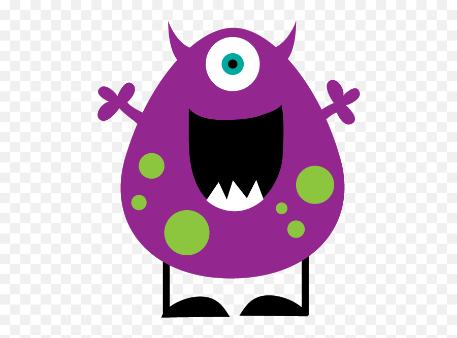 Maths Monster Clipart - Monster Clipart Emoji,Purple Monster Emoji