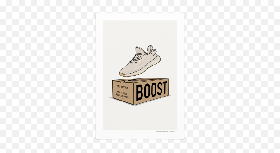 Cartoon Yeezy Png Picture 1850279 Cartoon Yeezy Png - Yeezy Clipart Emoji,Hypebeast Emojis