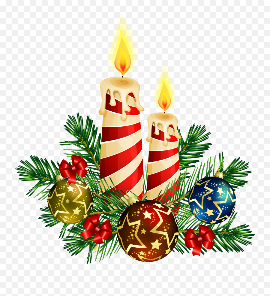 Clipart Candle Merry Christmas Clipart Candle Merry - Christmas Candles Clipart Emoji,Merry Christmas Emoji Art
