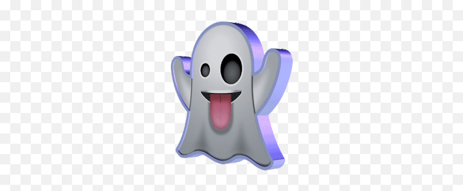 Ghost Emoji - Fantome Gif,Ghost Emoji
