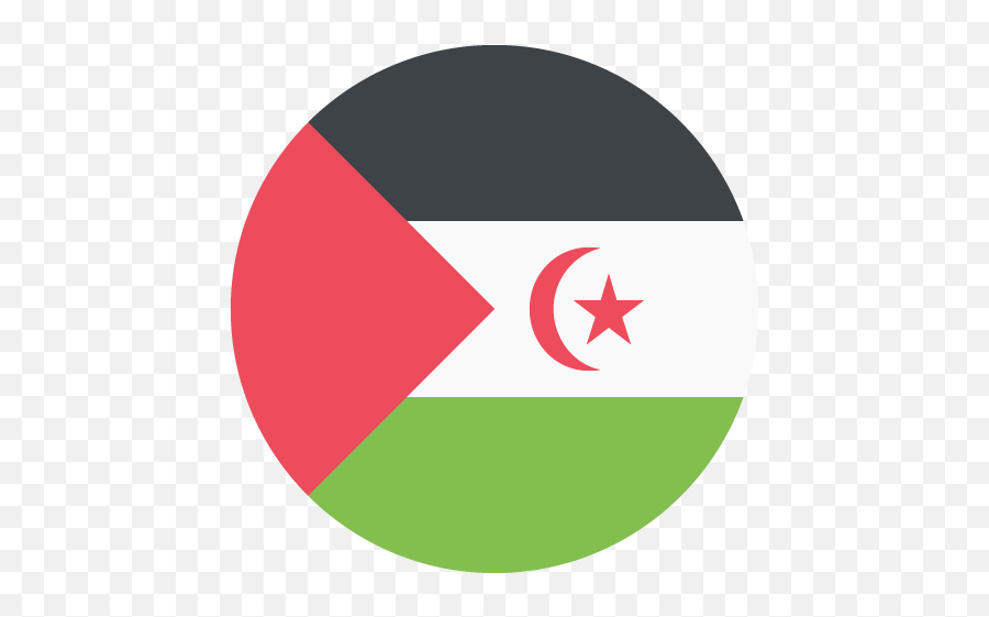 Flag Of Western Sahara Emoji For Facebook Email Sms - H,Emojione