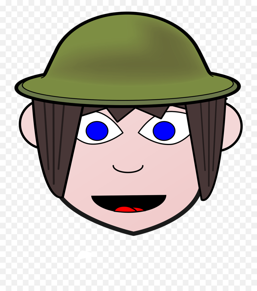 Military Clipart Soldier Face Military - Vector Graphics Emoji,Army Soldier Emoji