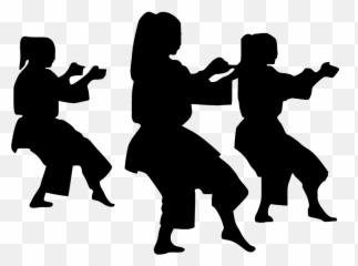 Karate Kata Technical Team Female - Clipart Emoji